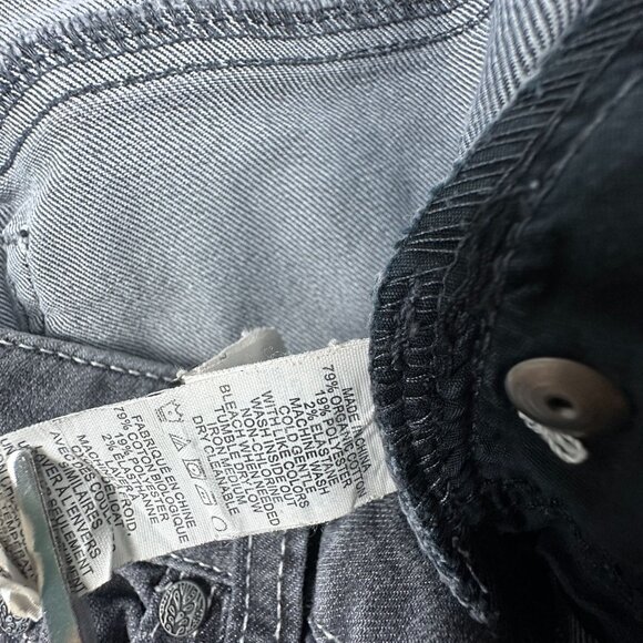 Prana Skinny Jeans Denim Stretch Regular Inseam Womens Black Size 8/29 - Picture 5 of 10